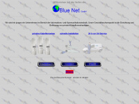 bluenet-gmbh.de Webseite Vorschau