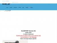 bluepoint-service.ch Webseite Vorschau