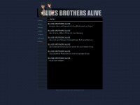 bluesbrothersalive.de Webseite Vorschau