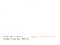 blueten-werk.ch Webseite Vorschau