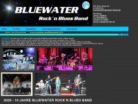 bluewater-band.de Webseite Vorschau
