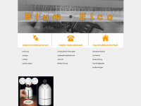 blumelco.ch Webseite Vorschau