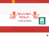 blumen-braun.de Webseite Vorschau