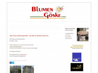 blumen-goeske.de Webseite Vorschau