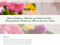 blumen-kalinka.de Webseite Vorschau