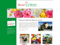 blumen-jordan.at Webseite Vorschau