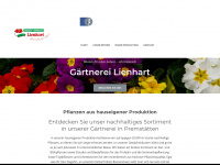 blumen-lienhart.at Webseite Vorschau
