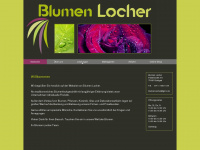 blumen-locher.de Webseite Vorschau