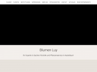 blumen-luy.de Webseite Vorschau