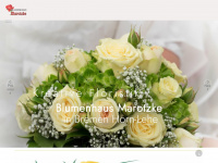 blumen-marotzke.de Webseite Vorschau