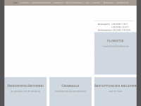 blumen-melzner.de Webseite Vorschau
