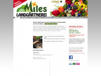 blumen-miles.de Webseite Vorschau