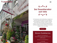 blumen-rosenkavalier.at Webseite Vorschau