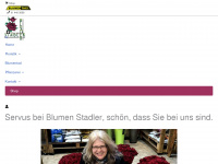 blumen-stadler.at Webseite Vorschau