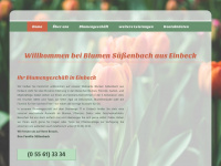 blumen-suessenbach.de Webseite Vorschau