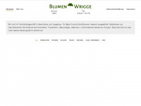 blumen-wrigge.de Webseite Vorschau