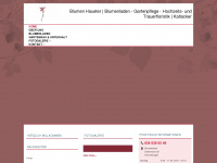 blumenhaueter.ch Webseite Vorschau