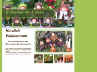 blumenkinder-und-deko.de Webseite Vorschau