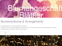 blumennidwalden.ch Webseite Vorschau