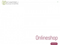 blumenschneebeli.ch Webseite Vorschau