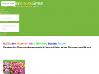 blumenschmuck.at Webseite Vorschau