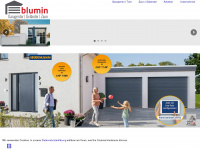 blumin.ch Webseite Vorschau