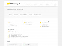 bm-pruefung.ch Webseite Vorschau