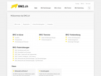 bm2.ch Webseite Vorschau