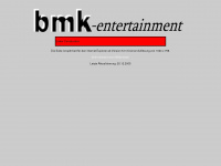 bmk-entertainment.de Webseite Vorschau