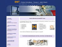 bmt-tore.de Webseite Vorschau