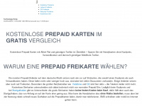 prepaid-karte-kostenlos.de Webseite Vorschau