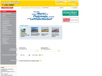 aerokurier-markt.de Webseite Vorschau