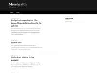 menshealth-abnehmcoach.de Webseite Vorschau