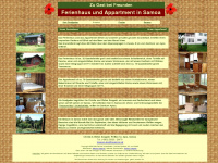 samoa-ferienhaus.de Webseite Vorschau