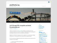 pixelreality.net Webseite Vorschau