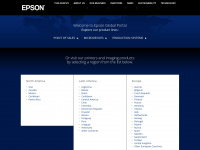 epson.com Webseite Vorschau