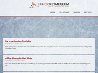 eishockeymuseum.de Webseite Vorschau