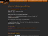 mags-storehouse.de Webseite Vorschau