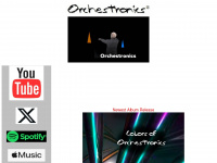 orchestronics.com Webseite Vorschau