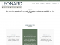 leonardenterprises.com Webseite Vorschau