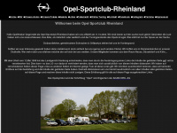 opel-sportclub-rheinland.de Webseite Vorschau