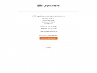 ems-logostickerei.de Webseite Vorschau
