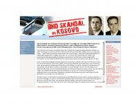 bnd-kosovo-skandal.de Webseite Vorschau
