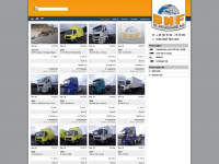bnf-trucks.de Webseite Vorschau