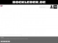 bockleder.de Webseite Vorschau