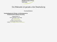 bodelschwingh-schule-geislingen.de Webseite Vorschau