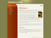 bodhran-lounge.de Webseite Vorschau
