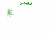 bodyhaus.de Webseite Vorschau