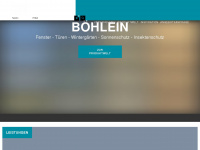 boehlein-montagen.de Webseite Vorschau