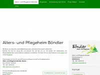 boendler.ch Webseite Vorschau